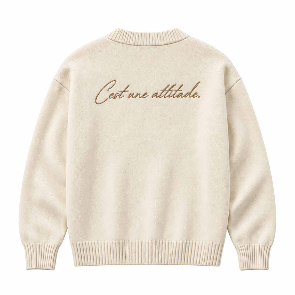 Le Cardigan Attitude — back
